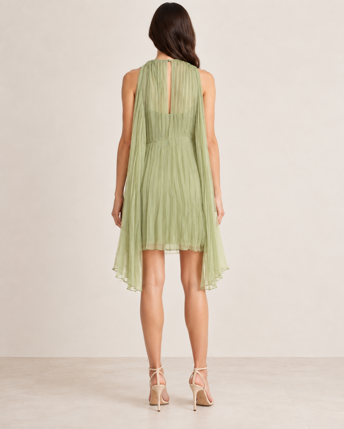 Gucci Green Silk Dress view 3