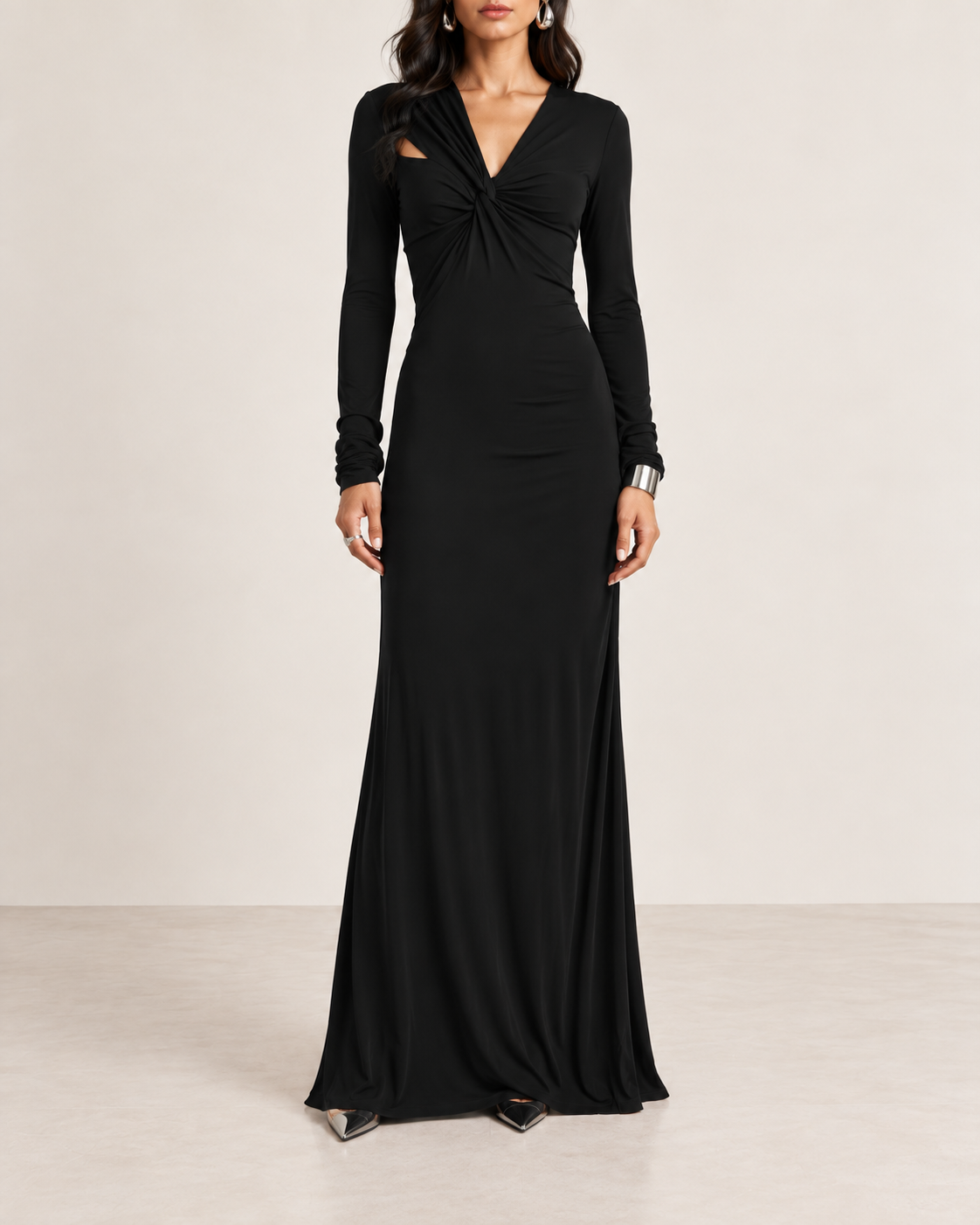 Victoria Beckham Black Evening Gown view 1
